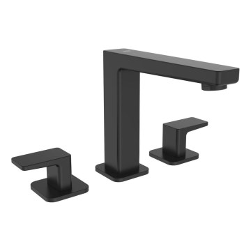 Sapho - Misturador para lavatório 3 furos TURSI, preto mate