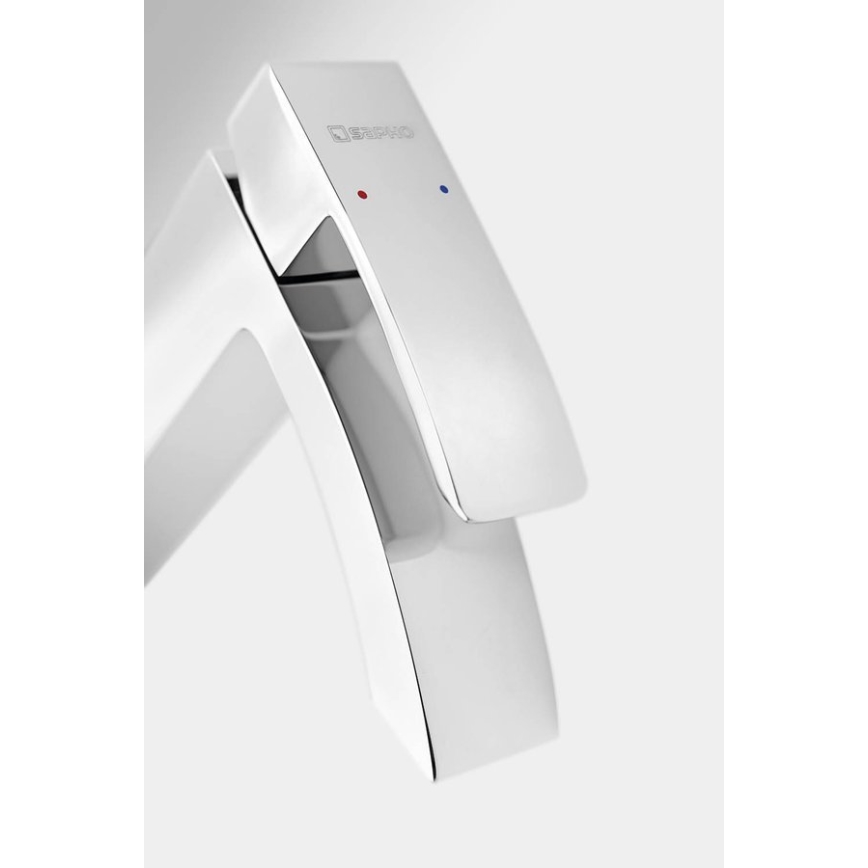 Sapho - Misturador para lavatório GINKO 15,6 cm cromado brilhante