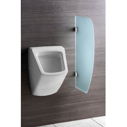 Sapho - Painel divisório para mictórios 40x80 cm vidro fosco