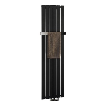 Sapho - Radiador de casa de banho COLONNA 180x45 cm preto
