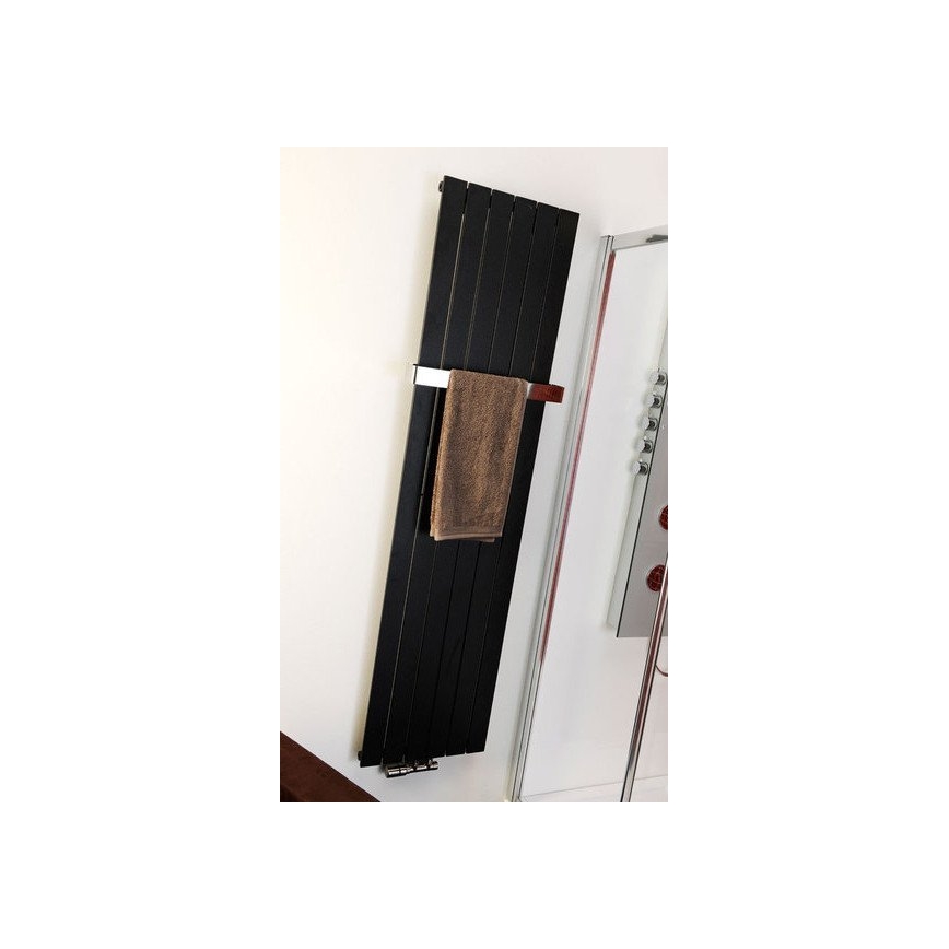 Sapho - Radiador de casa de banho COLONNA 180x45 cm preto