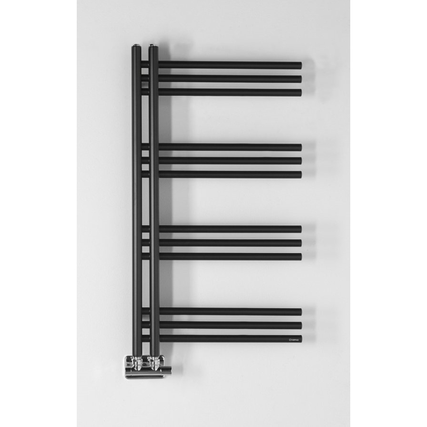 Sapho - Radiador de casa de banho DORLION 90x50 cm preto mate