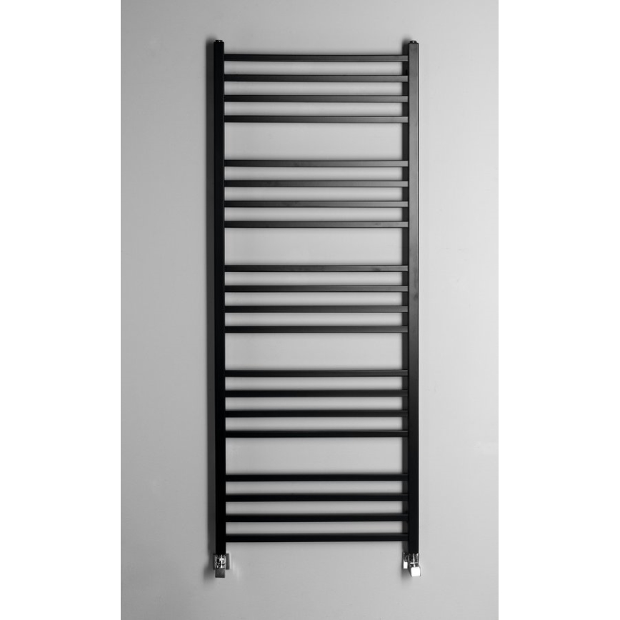 Sapho - Radiador de casa de banho METRO 151x60 cm preto mate