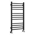 Sapho - Radiador de casa de banho METRO 89x45 cm preto mate