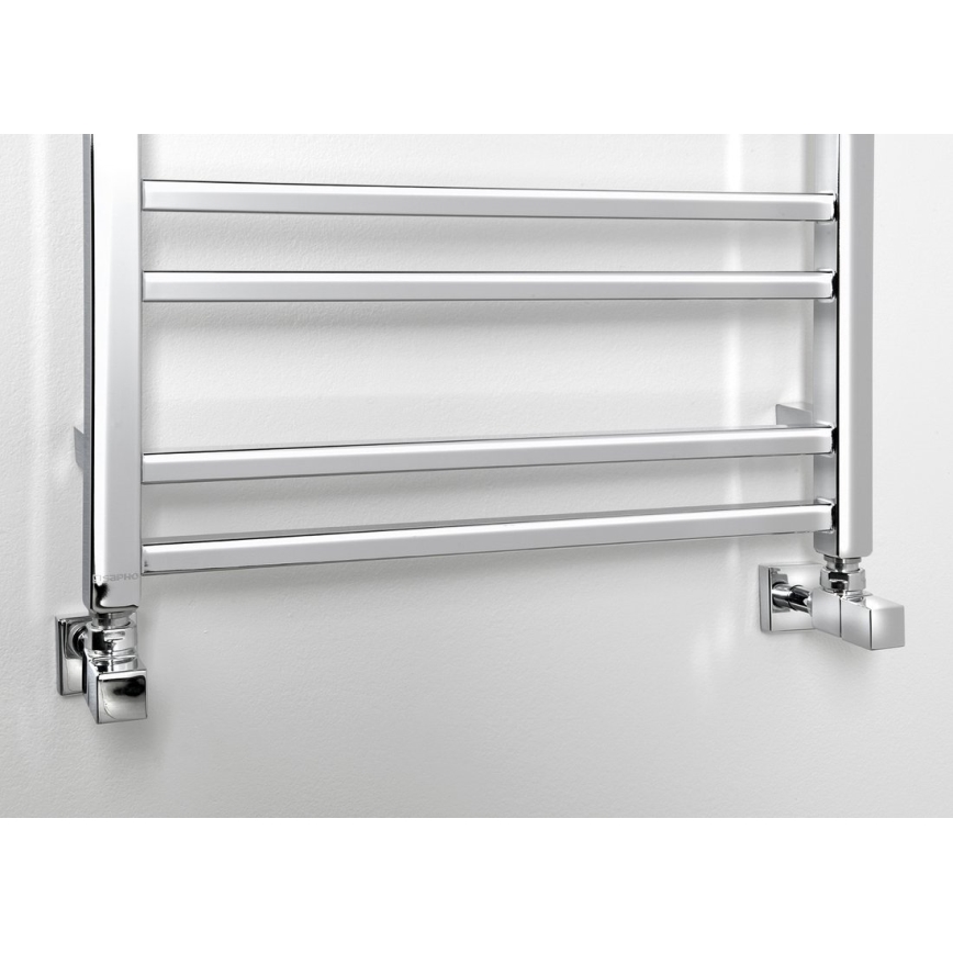 Sapho - Radiador de casa de banho METRO DOS 143x55 cm cromado brilhante