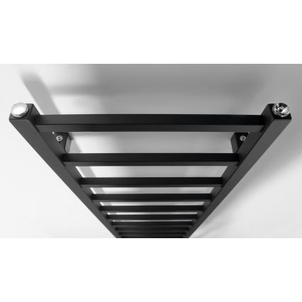 Sapho - Radiador de casa de banho METRO DOS 150x40 cm preto mate
