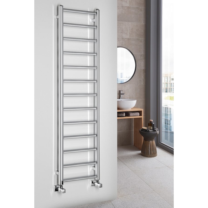 Sapho - Radiador de casa de banho METRO LIGHT 150x40 cm cromado brilhante