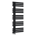 Sapho - Radiador de casa de banho SILVANA 124x50 cm preto mate