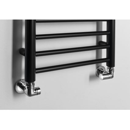 Sapho - Radiador para casa de banho DINA 156x40 cm preto mate