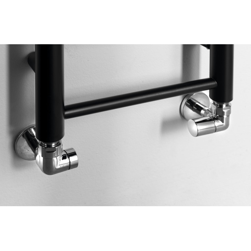 Sapho - Radiador para casa de banho DINA 335 W 30 x 174 cm preto mate