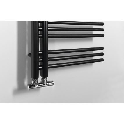 Sapho - Radiador para casa de banho DORLION 400W 50x120x50 cm preto mate