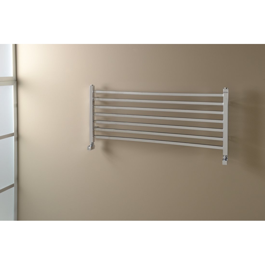 Sapho - Radiador para casa de banho METRO 295W/230V 100x45 cm cromado brilhante