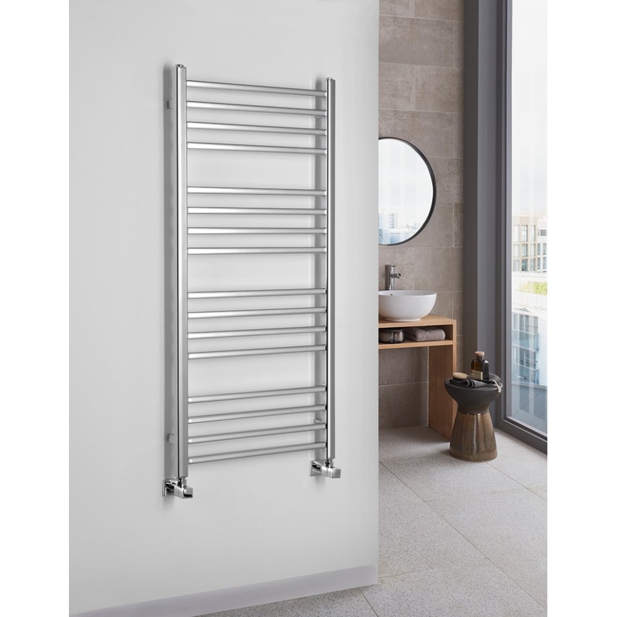 Sapho - Radiador para casa de banho METRO 347W/230V 50x120 cm cromado brilhante