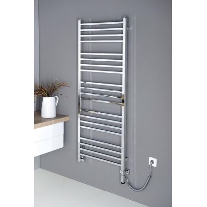 Sapho - Radiador para casa de banho METRO 497W/230V 60x153 cm cromado brilhante