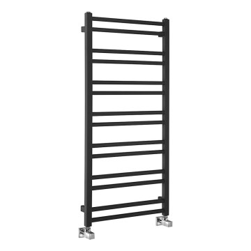 Sapho - Radiador para casa de banho METRO DOS  110x50 cm preto fosco