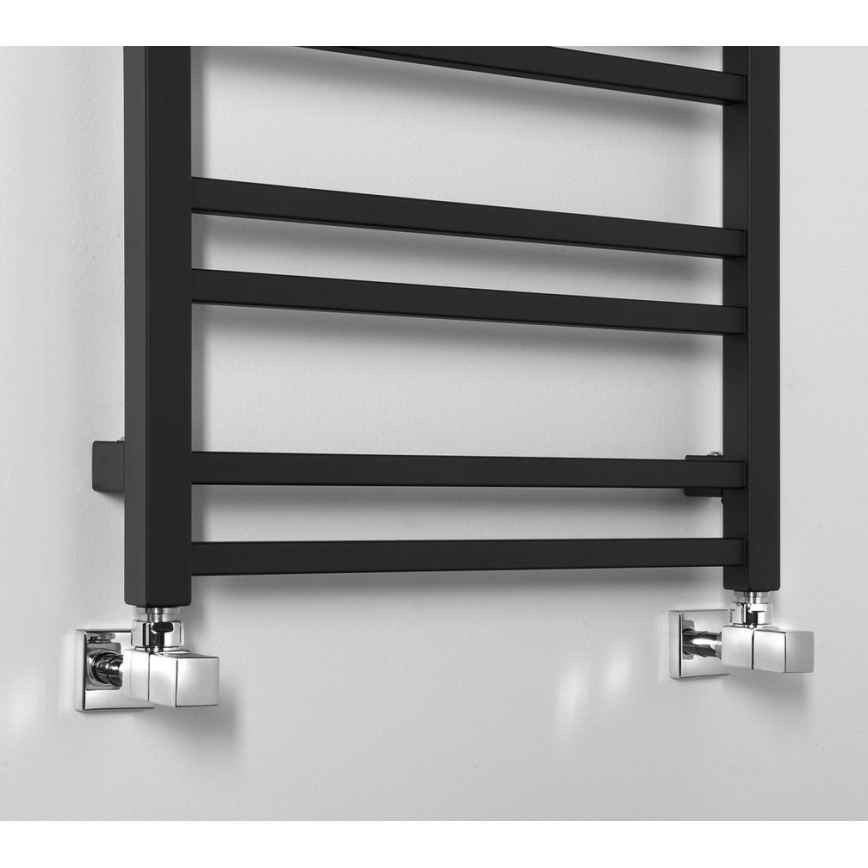 Sapho - Radiador para casa de banho METRO DOS  110x50 cm preto fosco