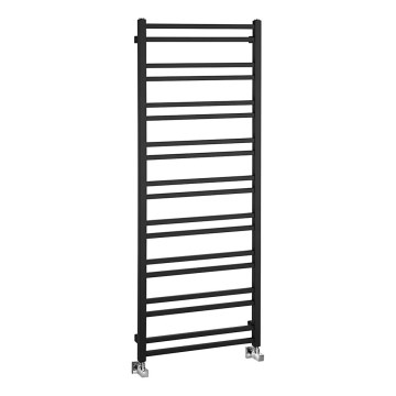 Sapho - Radiador para casa de banho METRO DOS 476 W/230 V 55 x 143 cm preto mate