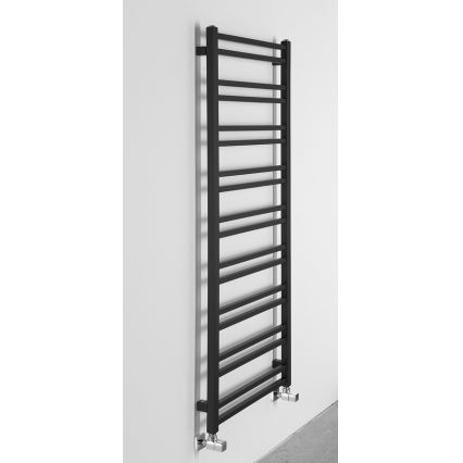Sapho - Radiador para casa de banho METRO DOS 476 W/230 V 55 x 143 cm preto mate