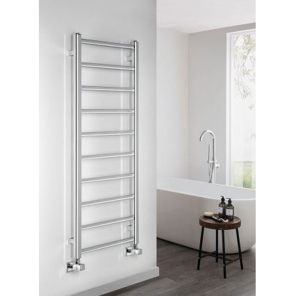 Sapho - Radiador para casa de banho METRO LIGHT 247W/230V 40x114 cm cromado brilhante