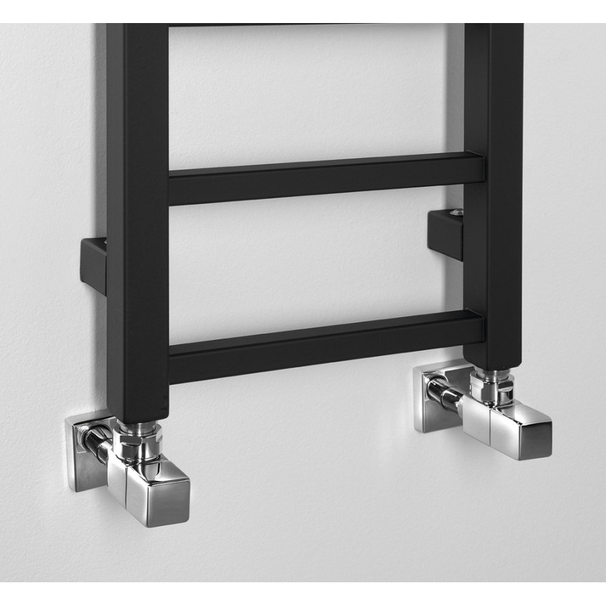 Sapho - Radiador para casa de banho METRO LIGHT 276W 30x150 cm preto mate