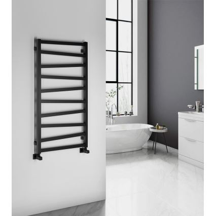 Sapho - Radiador para casa de banho ZIG, 497 W, 60 x 109 cm, preto