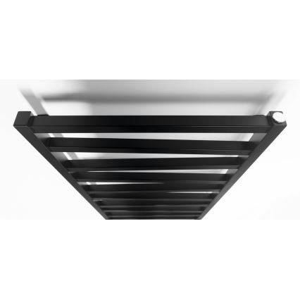 Sapho - Radiador ZIG para casa de banho 133x60 cm preto
