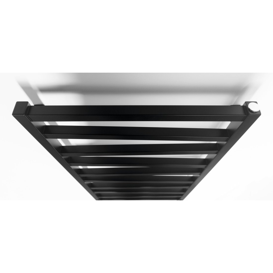Sapho - Radiador ZIG para casa de banho 133x60 cm preto