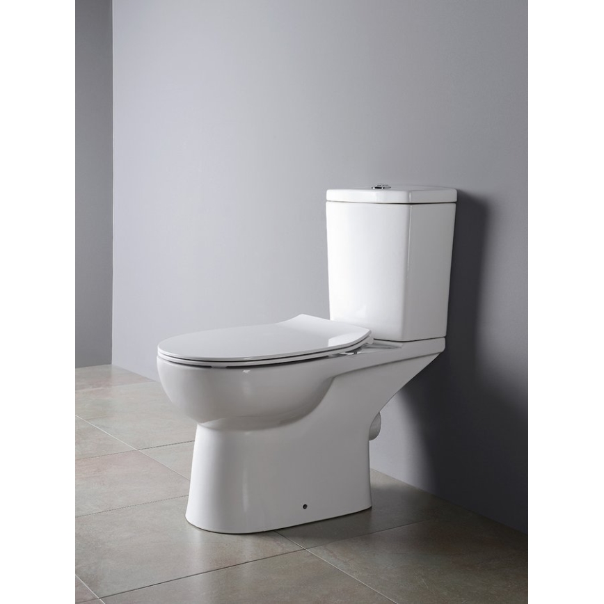 Sapho - Sanita Kombi, saída posterior, cerâmica/branca