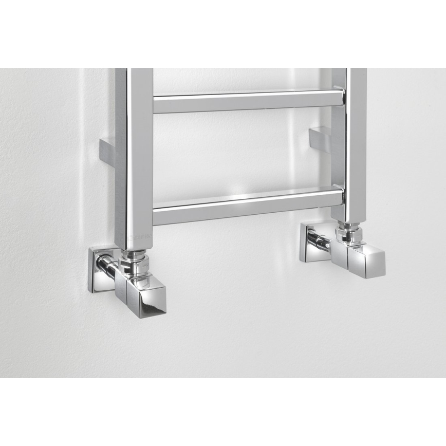 Sapho - Toalheiro aquecido METRO LIGHT 211W/230V 30x114 cm cromado brilhante