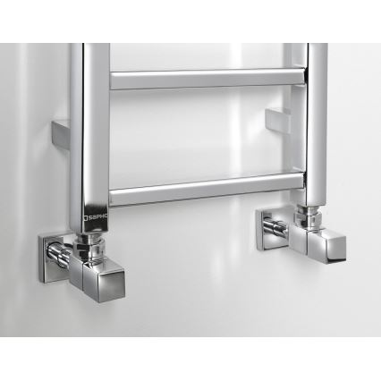 Sapho - Toalheiro aquecido METRO LIGHT 276W/230V 30x150 cm cromado brilhante