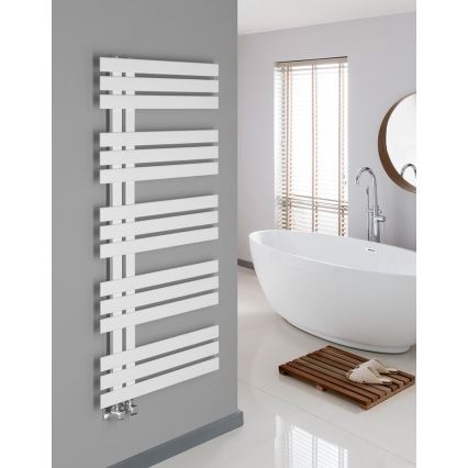 Sapho - Toalheiro aquecido SILVANA 500W/230V 50x123 cm branco