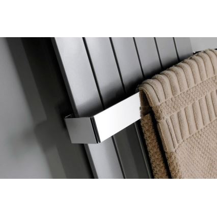 Sapho - Toalheiro de parede COLONNA 8x65 cm em aço inoxidável escovado