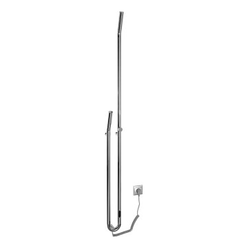Sapho - Toalheiro elétrico com temporizador DUOPASSO 45W 170x12 cm cromado brilhante