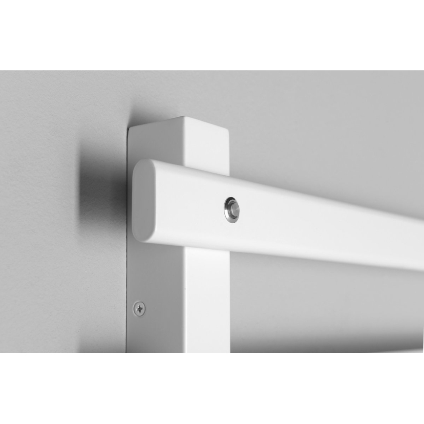 Sapho - Toalheiro elétrico ELCOR 128W 92x48 cm branco mate