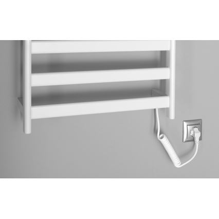 Sapho - Toalheiro elétrico ELIAS 105W 73x49 cm branco mate