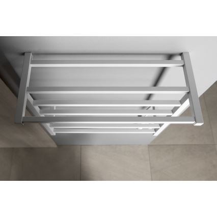 Sapho - Toalheiro elétrico ELZOR 60W/230V 47x50 cm branco mate