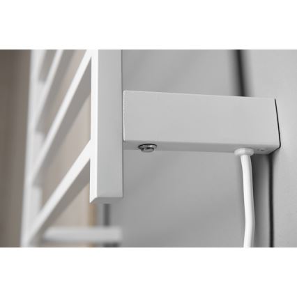 Sapho - Toalheiro elétrico ELZOR 60W/230V 47x50 cm branco mate