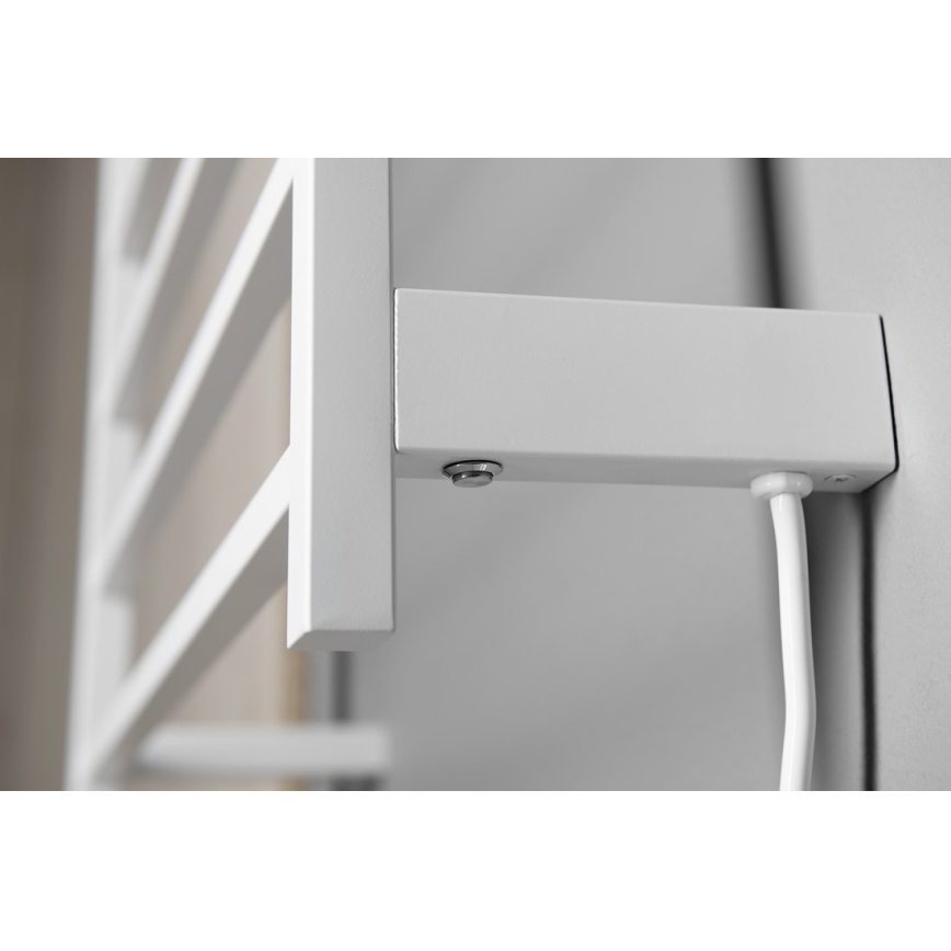 Sapho - Toalheiro elétrico ELZOR 60W/230V 47x50 cm branco mate