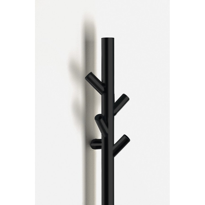 Sapho - Toalheiro elétrico PASADOR 30W 150 x 15 cm preto mate