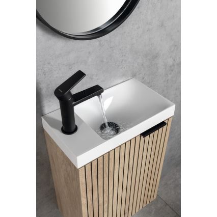 Sapho - Torneira de lavatório KAI 15 cm preto mate