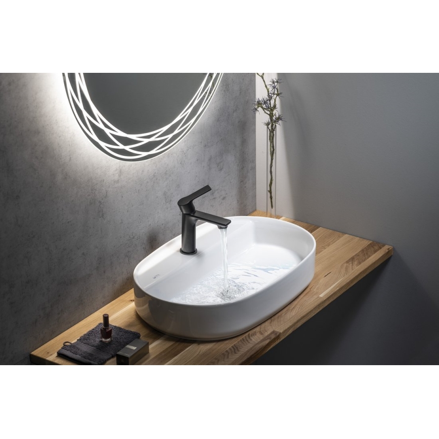 Sapho - Torneira do lavatório PAX 16,5 cm mate preto