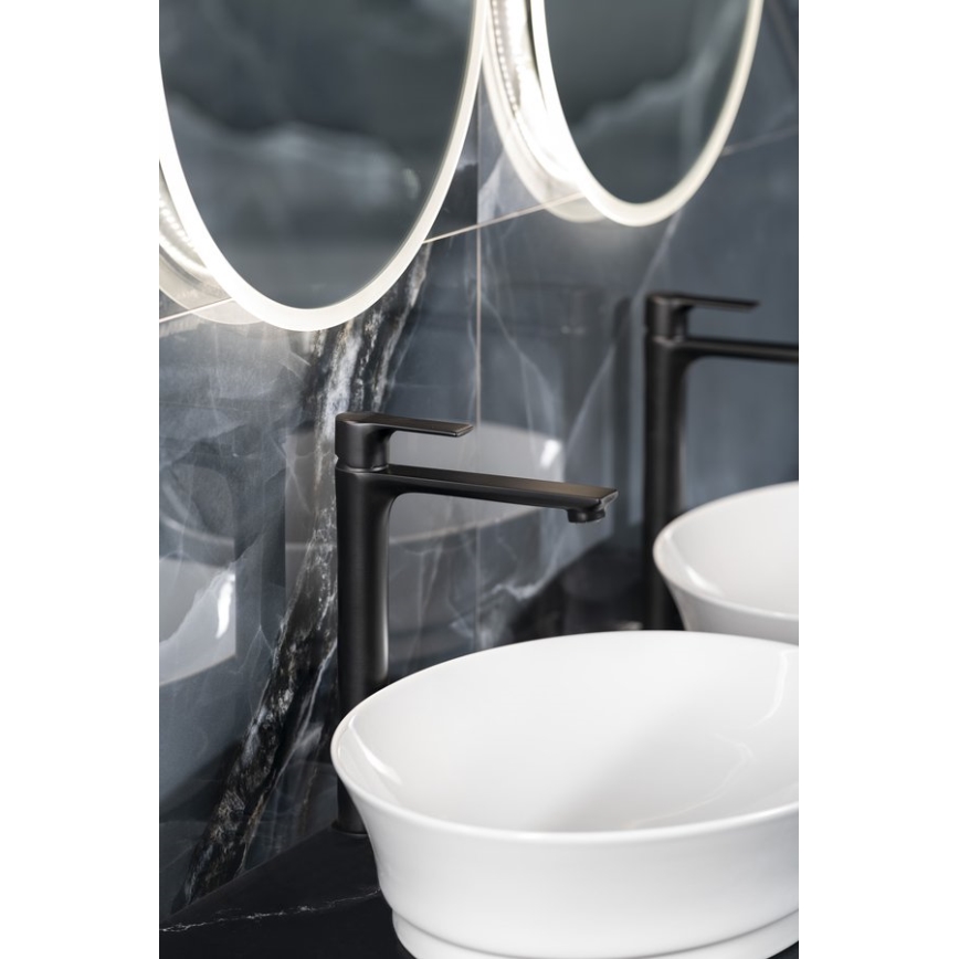 Sapho - Torneira do lavatório PAX 31,5 cm mate preto