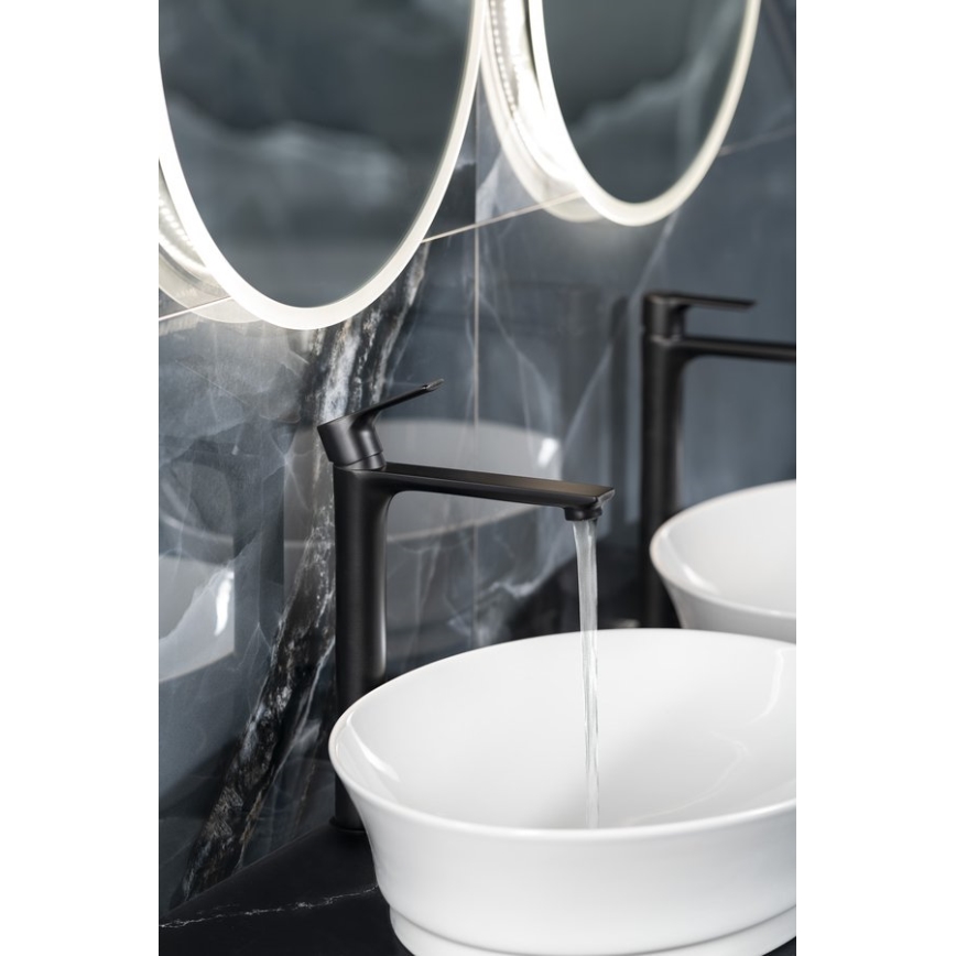 Sapho - Torneira do lavatório PAX 31,5 cm mate preto