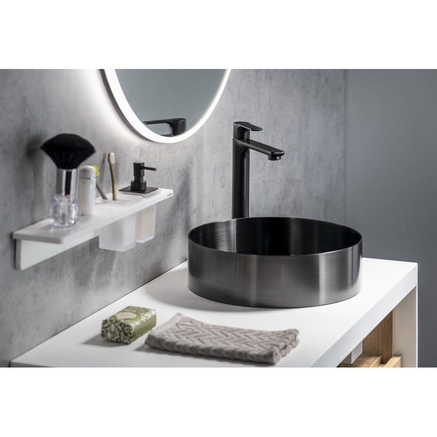 Sapho - Torneira do lavatório PAX 31,5 cm mate preto