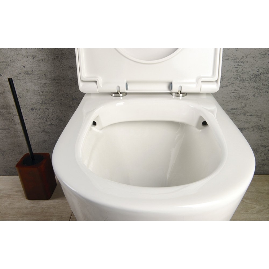 Sapho - WC combinado TURKU, saída inferior/traseira, cerâmica/branca