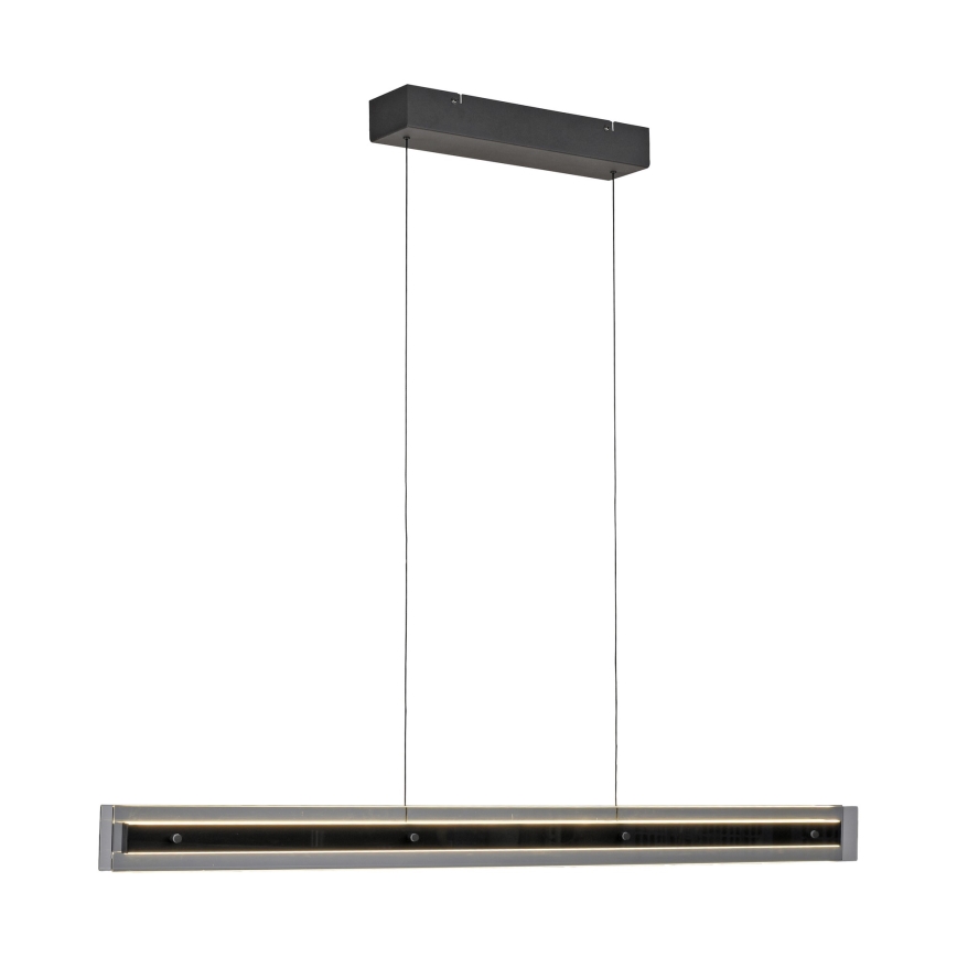 Schöner Wohnen 11316-18 - Lustre pendente LED dimerizável em cabo LENA LED/32W/230V 105 cm preto