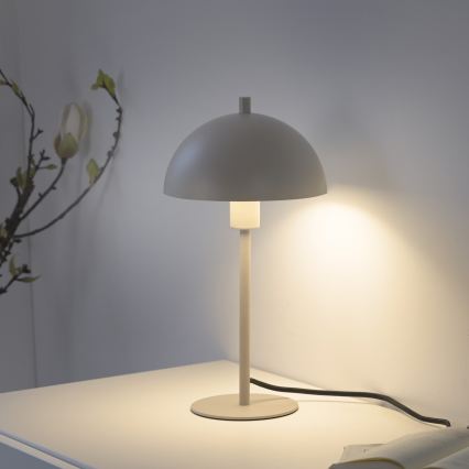 Schöner Wohnen 11726-39 - Candeeiro de mesa ALI 1xE14/15W/230V cinzento