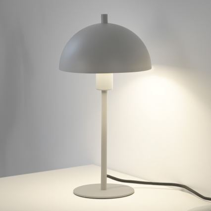 Schöner Wohnen 11726-39 - Candeeiro de mesa ALI 1xE14/15W/230V cinzento