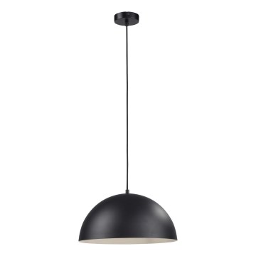 Schöner Wohnen 11728-18 - Lustre suspenso em cabo ALI 1xE27/25W/230V Ø 38 cm preto