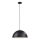 Schöner Wohnen 11728-18 - Lustre suspenso em cabo ALI 1xE27/25W/230V Ø 38 cm preto